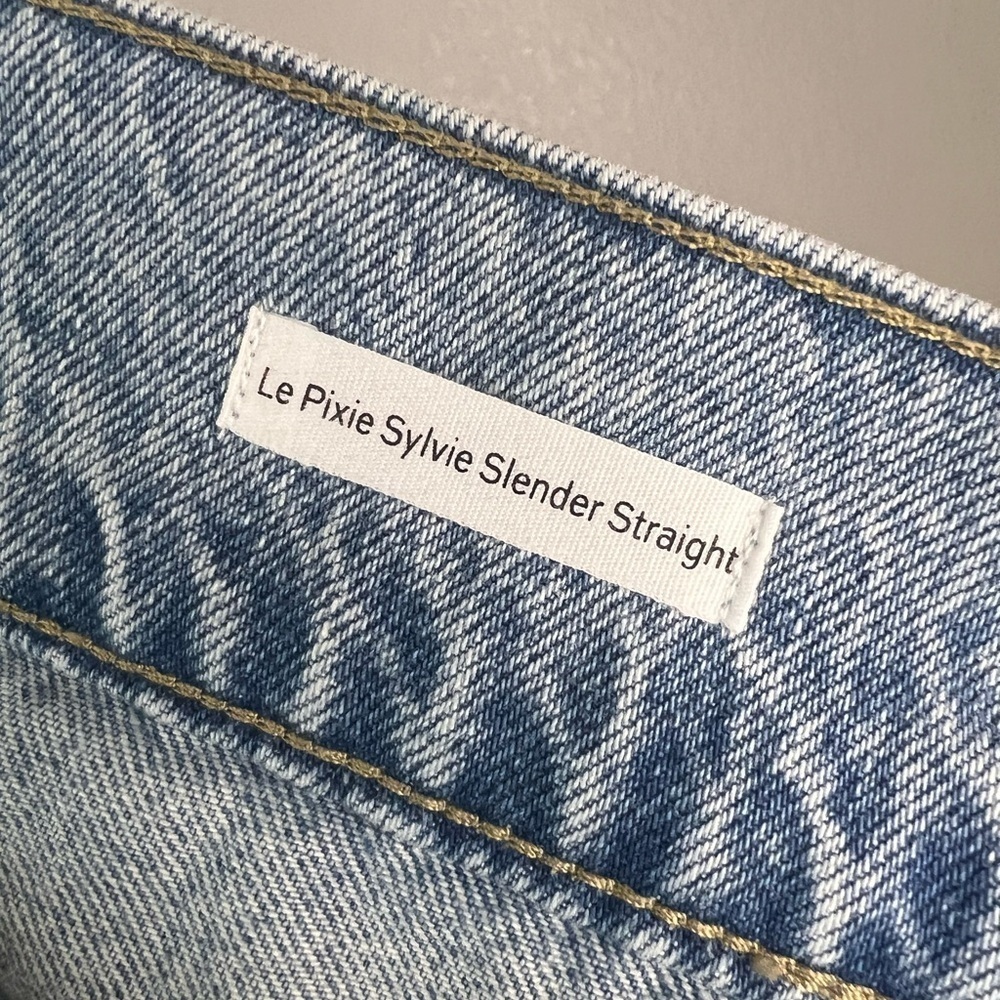 FRAME Le Sylvie Slender Straight Jeans Size 28 - Picture 8 of 12